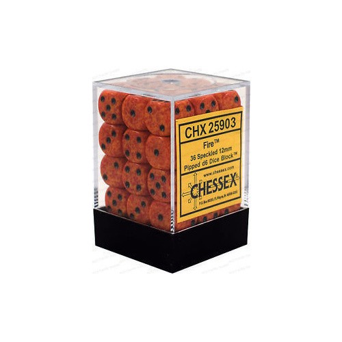 CHX 25903 Speckled 12mm d6 Fire Block (36)-1