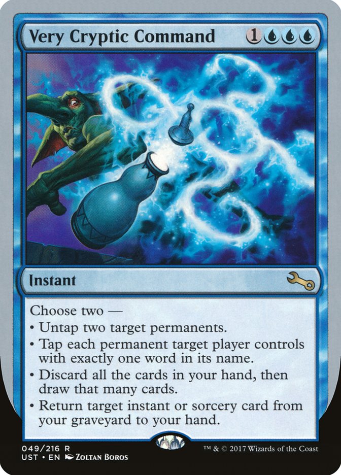 Very Cryptic Command (Untap) [Unstable]-1
