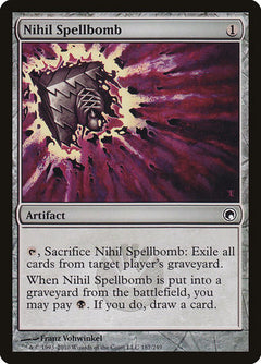Nihil Spellbomb [Scars of Mirrodin]-1