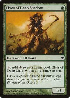 Elves of Deep Shadow [Duel Decks: Izzet vs. Golgari]-1