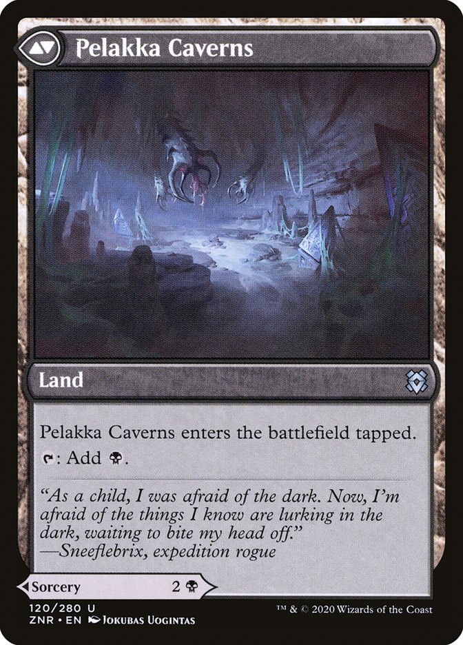 Pelakka Predation // Pelakka Caverns [Zendikar Rising]-2