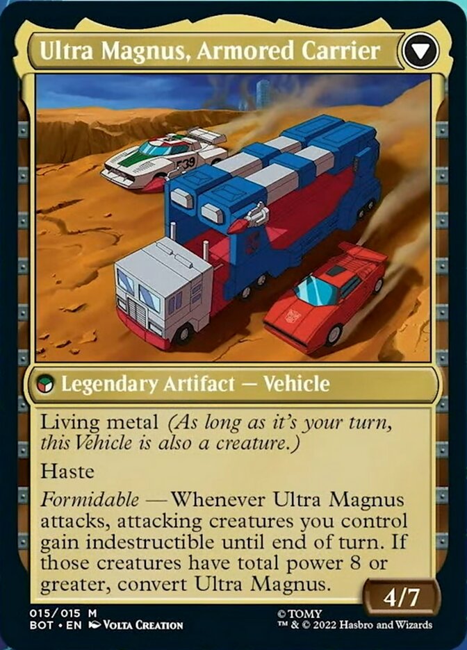 Ultra Magnus, Tactician // Ultra Magnus, Armored Carrier [Transformers]-2