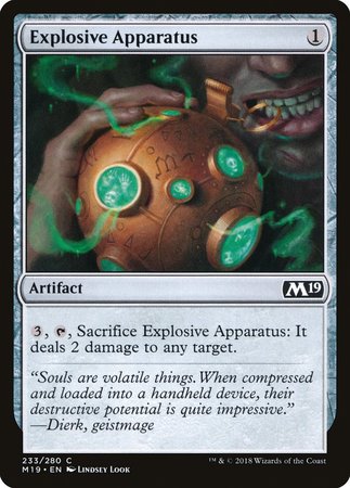 Explosive Apparatus [Core Set 2019]-1