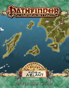 Pathfinder Campaign Setting Ruins of Azlant Poster Map-1