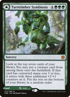 Turntimber Symbiosis // Turntimber, Serpentine Wood [Zendikar Rising]-1