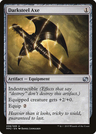 Darksteel Axe [Modern Masters 2015]-1