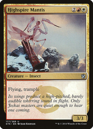 Highspire Mantis [Khans of Tarkir]-1