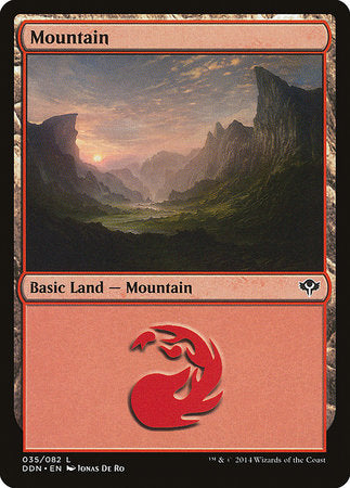 Mountain (35) [Duel Decks: Speed vs. Cunning]-1
