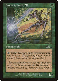 Weatherseed Elf [Urza's Legacy]-1