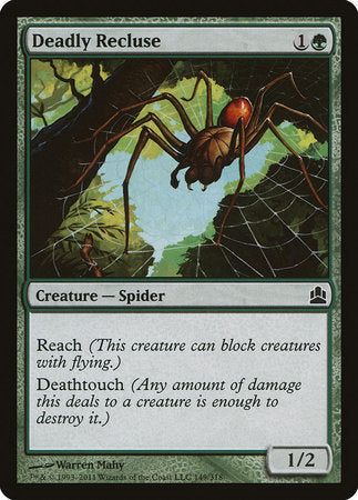 Deadly Recluse [Commander 2011]-1