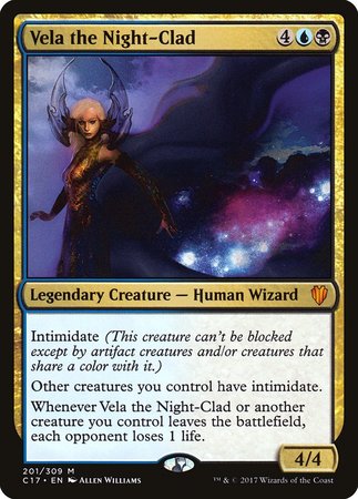 Vela the Night-Clad [Commander 2017]-1