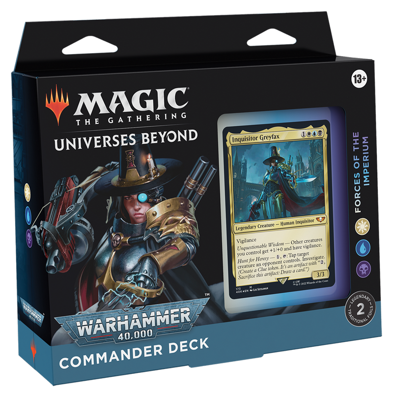 Warhammer 40,000 - Commander Deck (Forces of the Imperium)-1