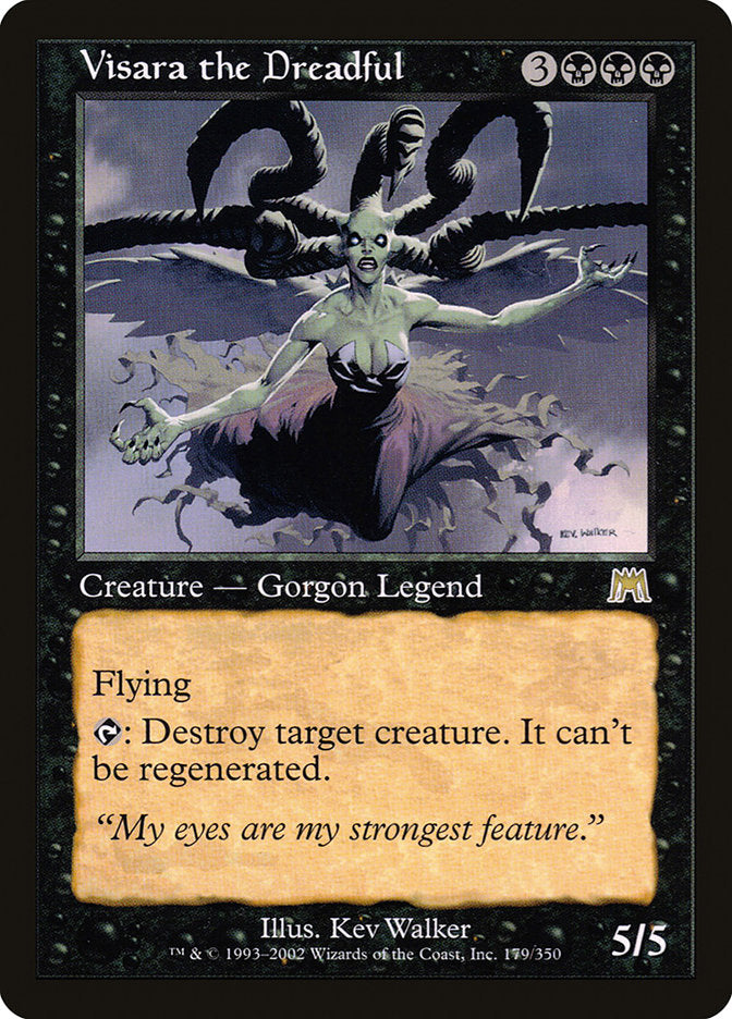 Visara the Dreadful [Onslaught]-1