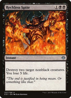 Reckless Spite [Archenemy: Nicol Bolas]-1