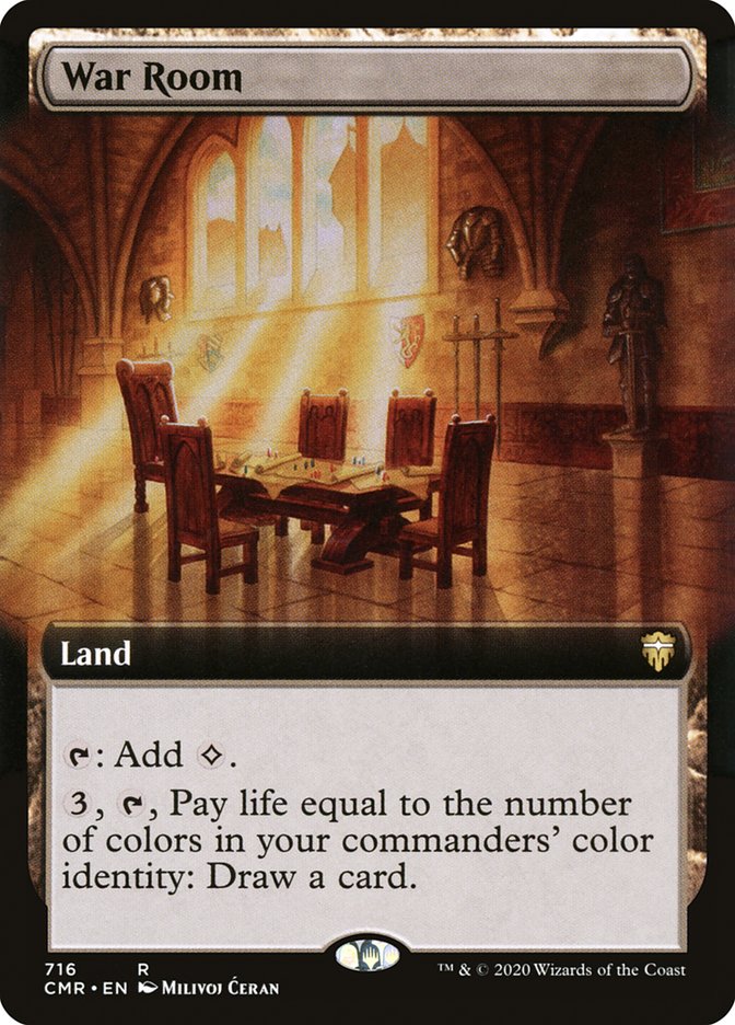 War Room (Extended Art) [Commander Legends]-1
