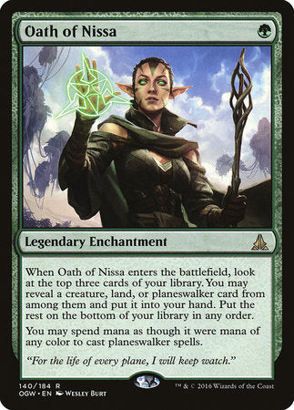 Oath of Nissa [Oath of the Gatewatch]-1