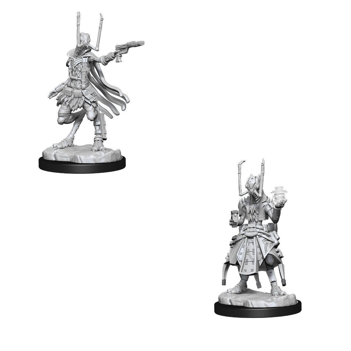 Starfinder Deep Cuts Unpainted Miniatures Shirren Technomancer-1