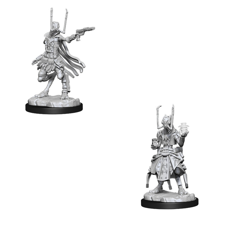 Starfinder Deep Cuts Unpainted Miniatures Shirren Technomancer-1
