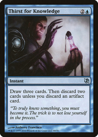 Thirst for Knowledge [Duel Decks: Elspeth vs. Tezzeret]-1