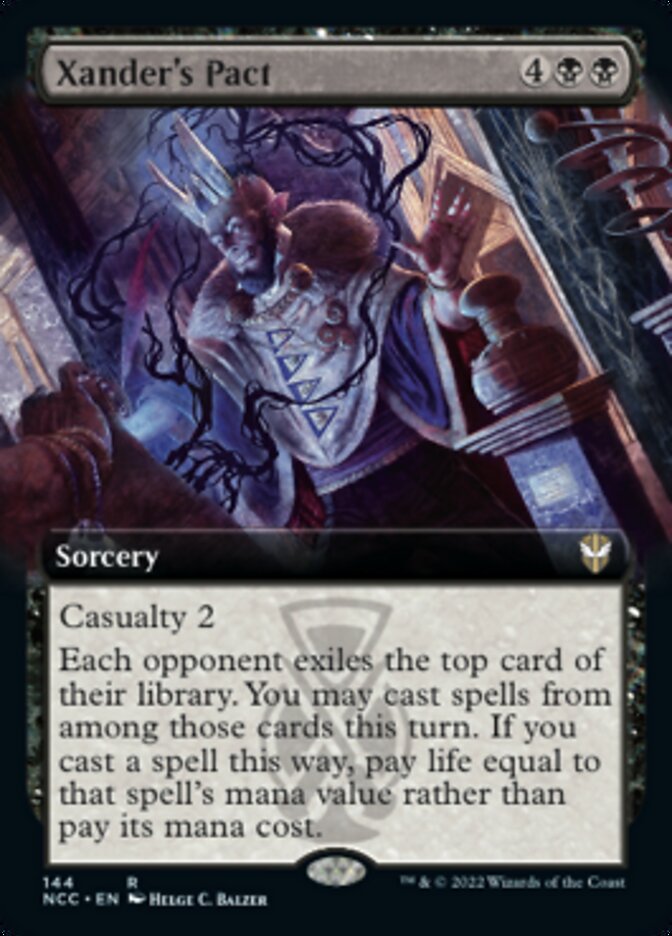 Xander's Pact (Extended Art) [Streets of New Capenna Commander]-1