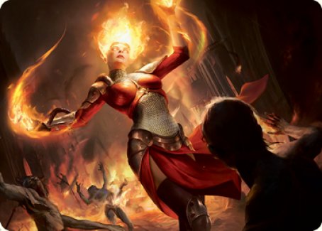 Light Up the Night Art Card [Innistrad: Midnight Hunt Art Series]-1