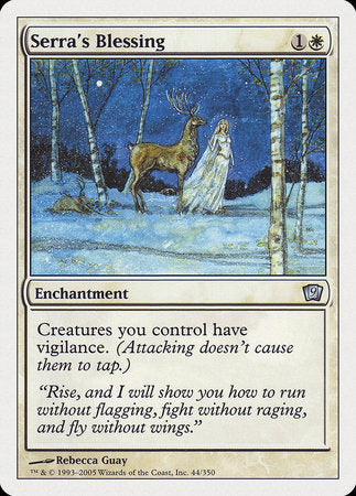 Serra's Blessing [Ninth Edition]-1