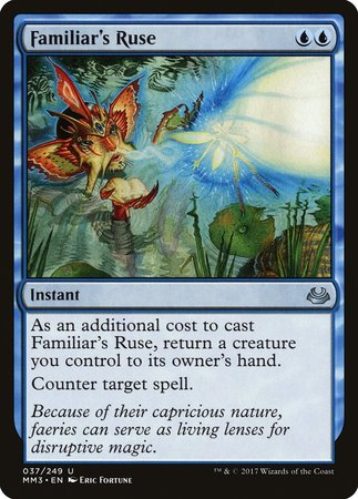 Familiar's Ruse [Modern Masters 2017]-1