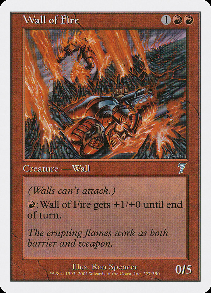 Wall of Fire [Seventh Edition]-1