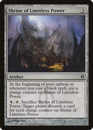 Shrine of Limitless Power [New Phyrexia]-1