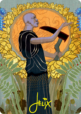 Cultivate Art Card (Gold-Stamped Signature) [Strixhaven: School of Mages Art Series]-1