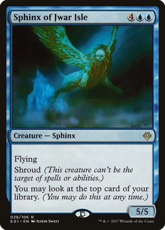 Sphinx of Jwar Isle [Archenemy: Nicol Bolas]-1
