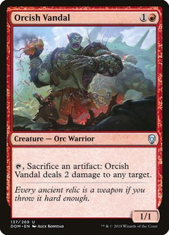 Orcish Vandal [Dominaria]-1