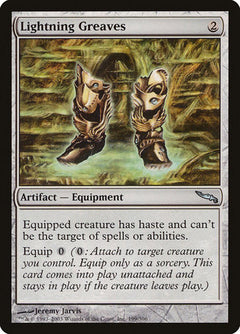 Lightning Greaves [Mirrodin]-1