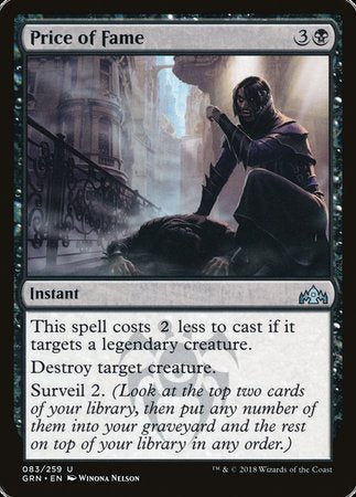 Price of Fame [Guilds of Ravnica]-1