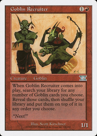Goblin Recruiter [Classic Sixth Edition]-1