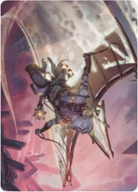 Kitesail Cleric Art Card [Zendikar Rising Art Series]-1