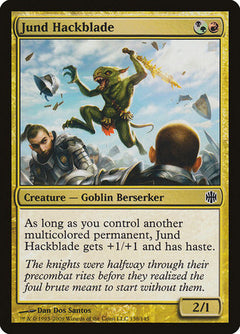 Jund Hackblade [Alara Reborn]-1