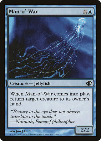 Man-o'-War [Duel Decks: Jace vs. Chandra]-1