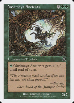 Yavimaya Ancients (Horse Art) [Deckmasters]-1