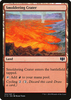 Smoldering Crater [Commander 2014]-1