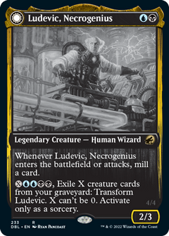 Ludevic, Necrogenius // Olag, Ludevic's Hubris [Innistrad: Double Feature]-1