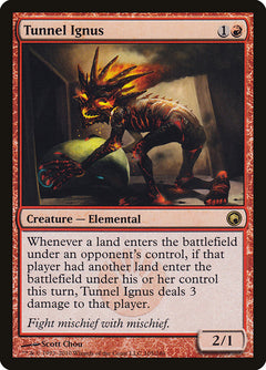 Tunnel Ignus [Scars of Mirrodin]-1