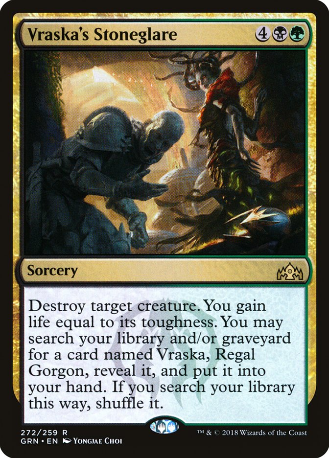 Vraska's Stoneglare [Guilds of Ravnica]-1