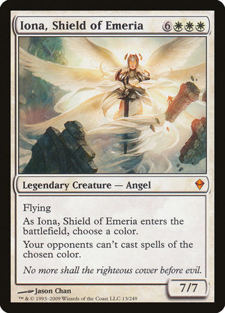 Iona, Shield of Emeria [Zendikar]-1