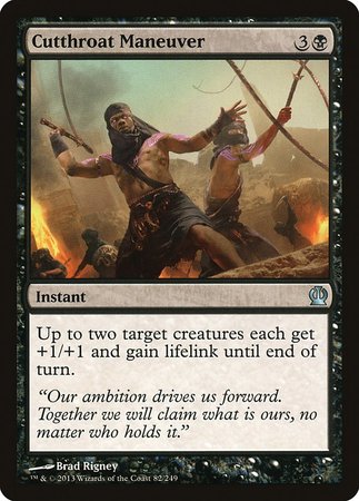 Cutthroat Maneuver [Theros]-1