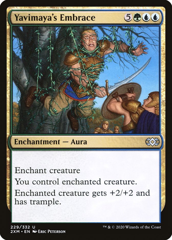Yavimaya's Embrace [Double Masters]-1