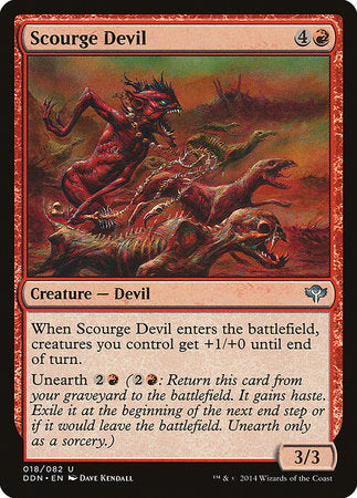 Scourge Devil [Duel Decks: Speed vs. Cunning]-1