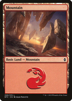 Mountain (268) [Battle for Zendikar]-1