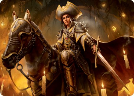 Seasoned Cathar Art Card [Innistrad: Midnight Hunt Art Series]-1