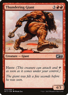 Thundering Giant [Welcome Deck 2017]-1